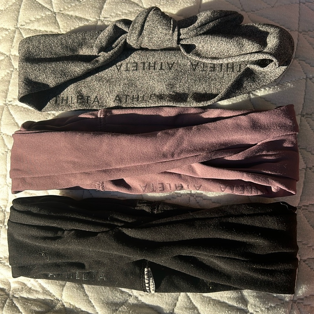 Athleta Headbands set